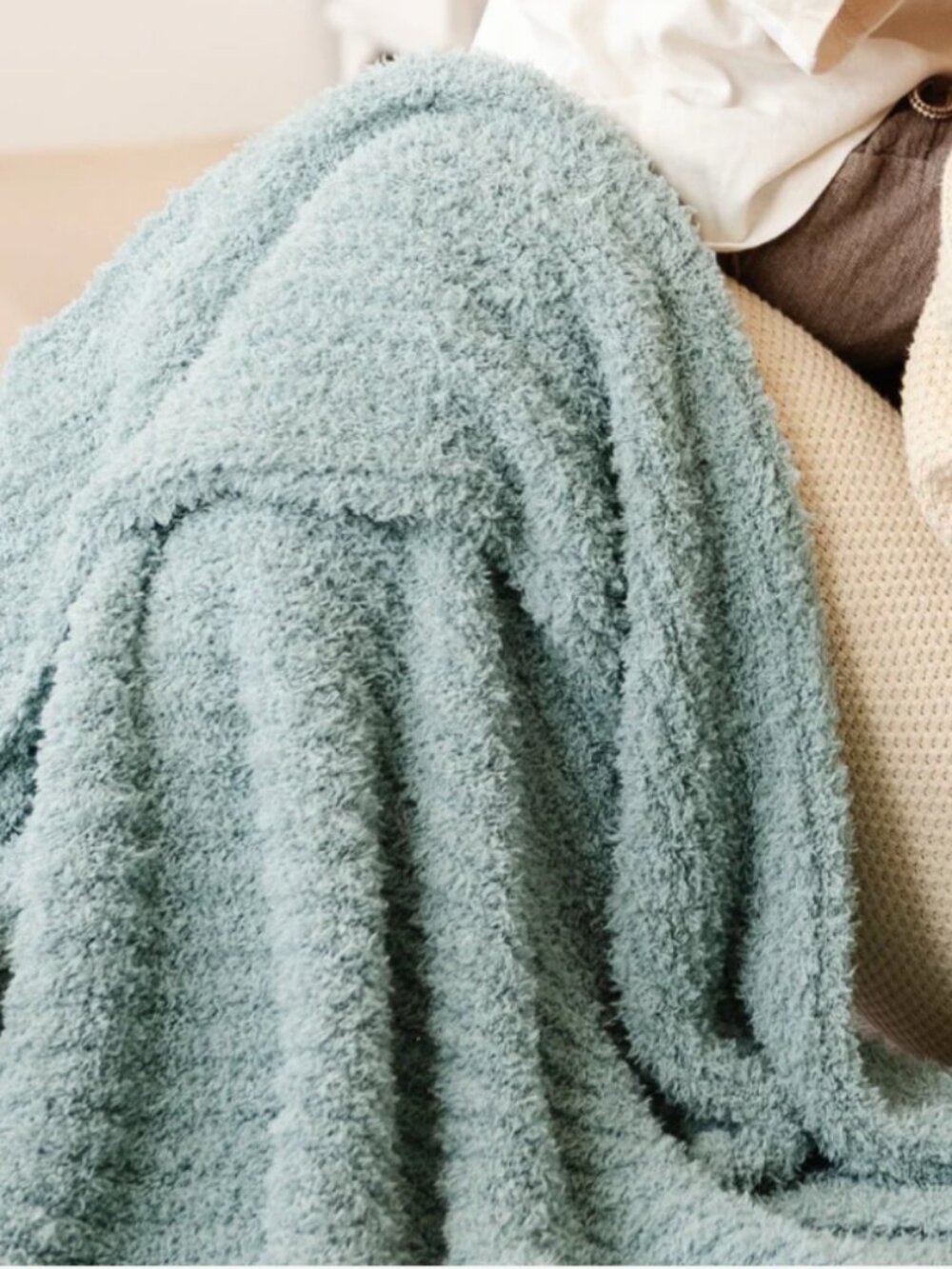 Saranoni Surf XL Ribbed Bamboi Throw Blanket